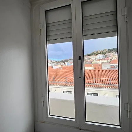 דירה Rossio Vista Castelo, Santa Justa E Carmo ליסבון