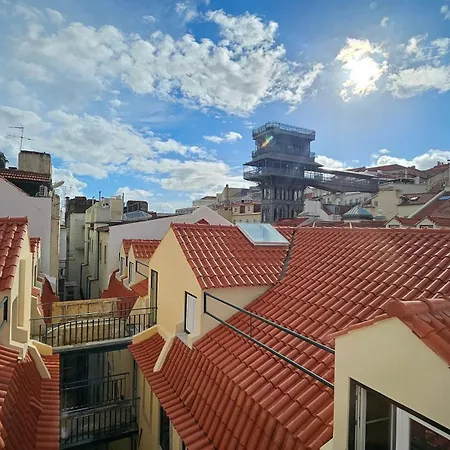 Apartamento Rossio Vista Castelo, Santa Justa E Carmo Lisboa