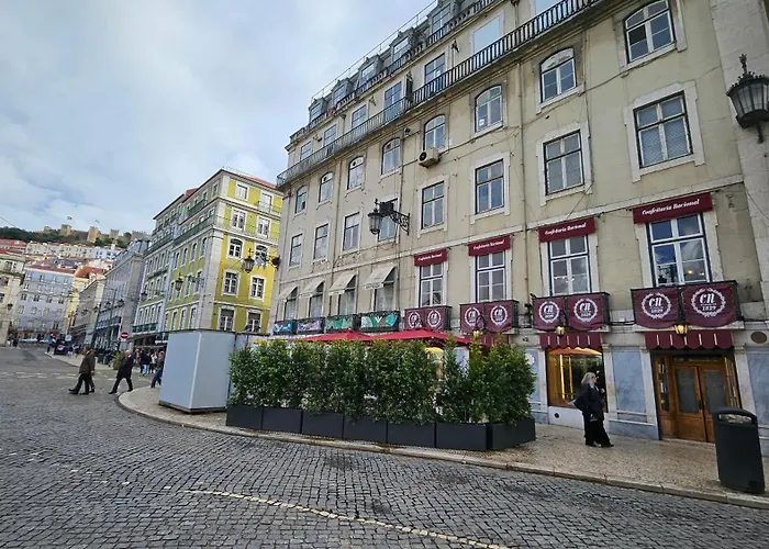 Rossio Vista Castelo, Santa Justa E Carmo *