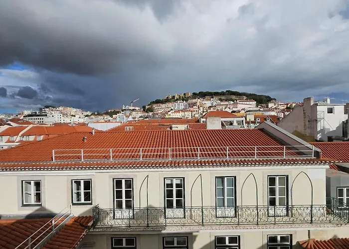 公寓 Rossio Vista Castelo, Santa Justa E Carmo
