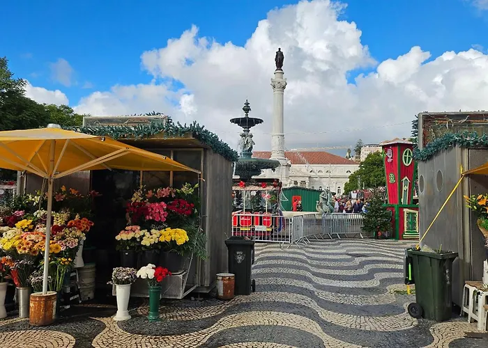 Rossio Vista Castelo, Santa Justa E Carmo 公寓 *