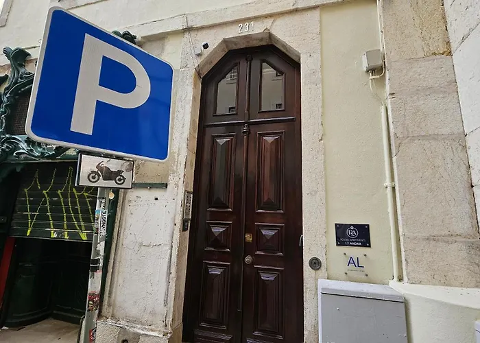 Rossio Vista Castelo, Santa Justa E Carmo * Lissabon