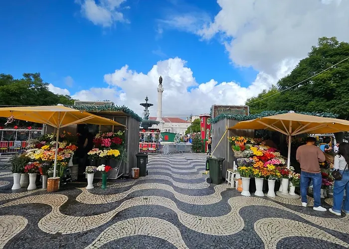 公寓 Rossio Vista Castelo, Santa Justa E Carmo *