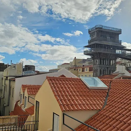 شقة Rossio Vista Castelo, Santa Justa E Carmo