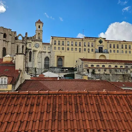 Rossio Vista Castelo, Santa Justa E Carmo Lägenhet *