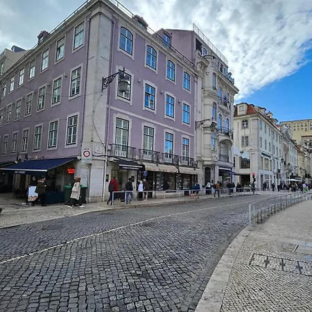 Rossio Vista Castelo, Santa Justa E Carmo * Lisboa