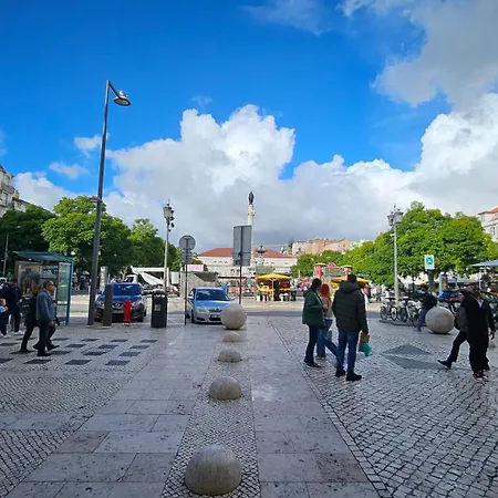 Rossio Vista Castelo, Santa Justa E Carmo Lisboa