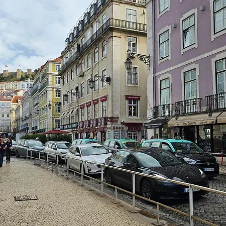 Lägenhet Rossio Vista Castelo, Santa Justa E Carmo