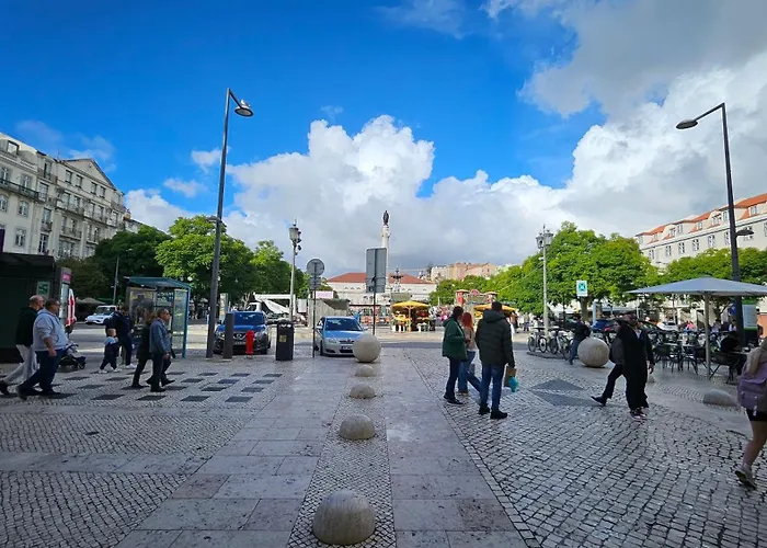 Rossio Vista Castelo, Santa Justa E Carmo ליסבון